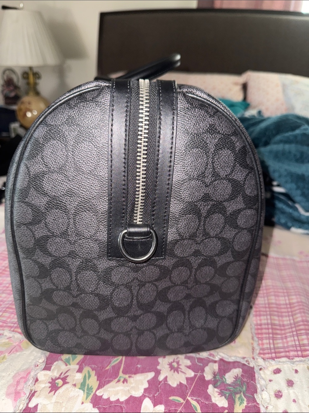 Coach Outlet Men's Venturer Bag In Signature Canvas With Patches - Picture 9 of 12